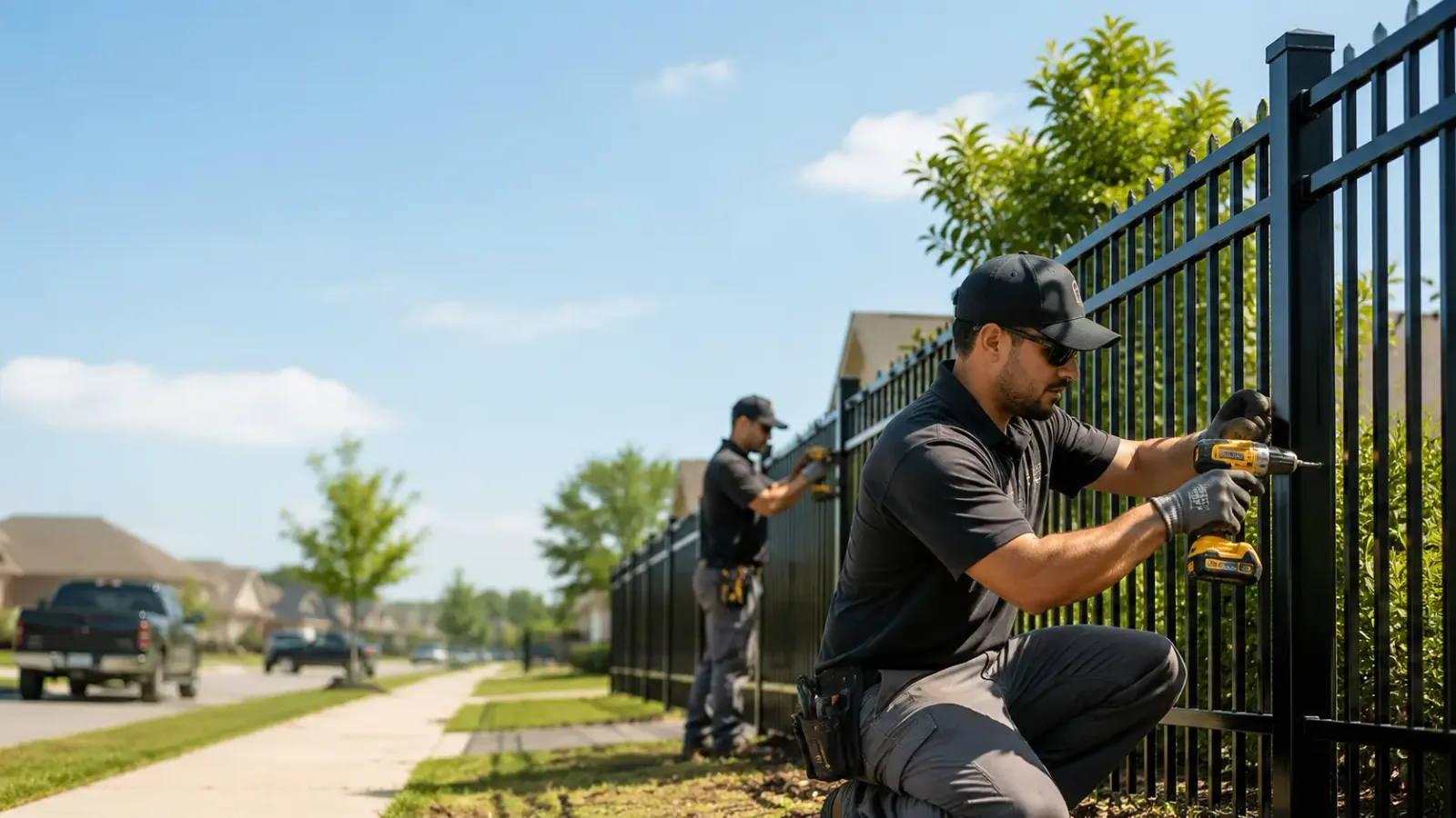 Metal Fence Installation in Adger, AL